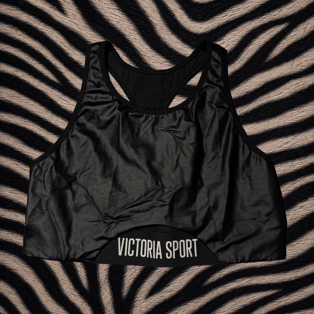 Victoria’s Secret Sport The Player Black Sports Bra L